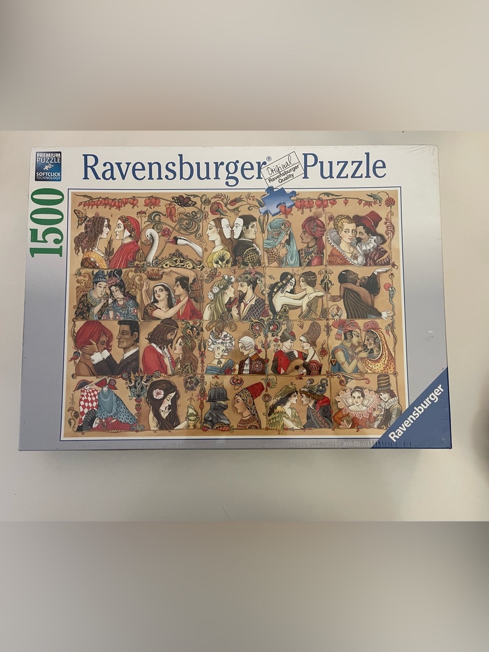 Ravensburger Love Through The Ages 1500 Piece Jigsaw Puzzle NEW IN BOX SEALED